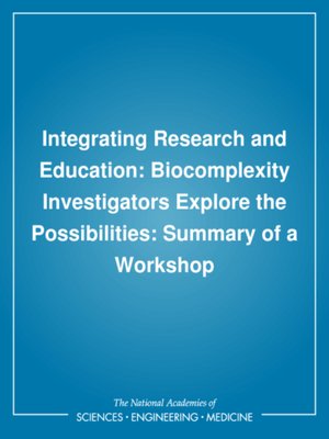 cover image of Integrating Research and Education